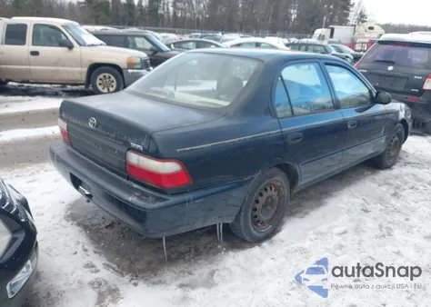 1997 Toyota Corolla Ce из США, поврежденный, VIN 2T1BA02EXVC221813